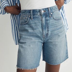NWT Madewell Baggy Jean Shorts